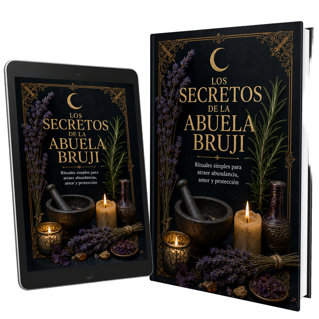 Ebook Los Secretos de la Abuela Bruji en tablet y libro